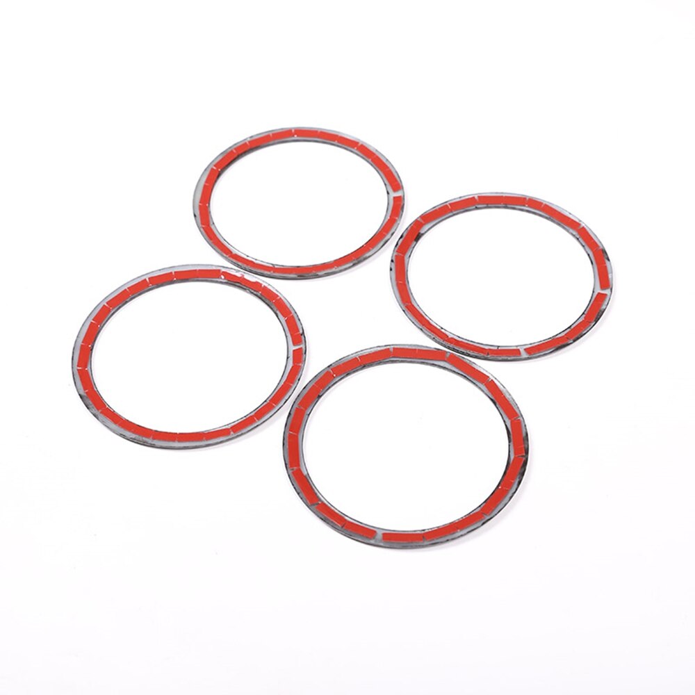 Embellecedor de marco para altavoz de puerta de coche, para BMW F30, F34, 3GT, Serie 3, color de fibra de carbono, midrange, tweeter, decoración de altavoces con tapa