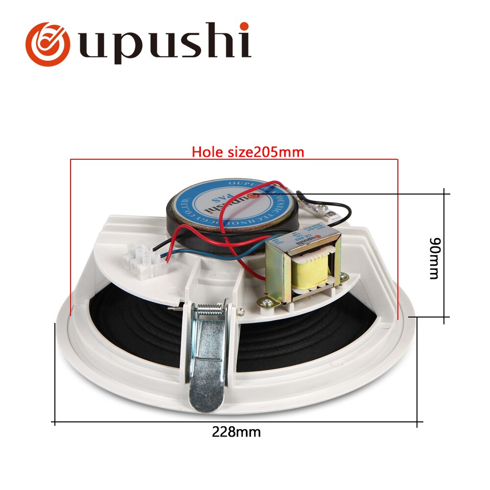 Oupushi  ce802 takhögtalare pa system altavoz techo musiksystem hem stereo vägghögtalare