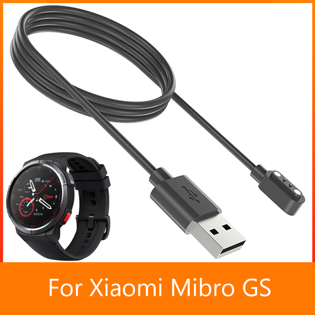 Cargador de Base para reloj inteligente xiaomi Mibro GS, pulsera de reloj de pulsera, Cable de carga magnética USB, accesorios de Base