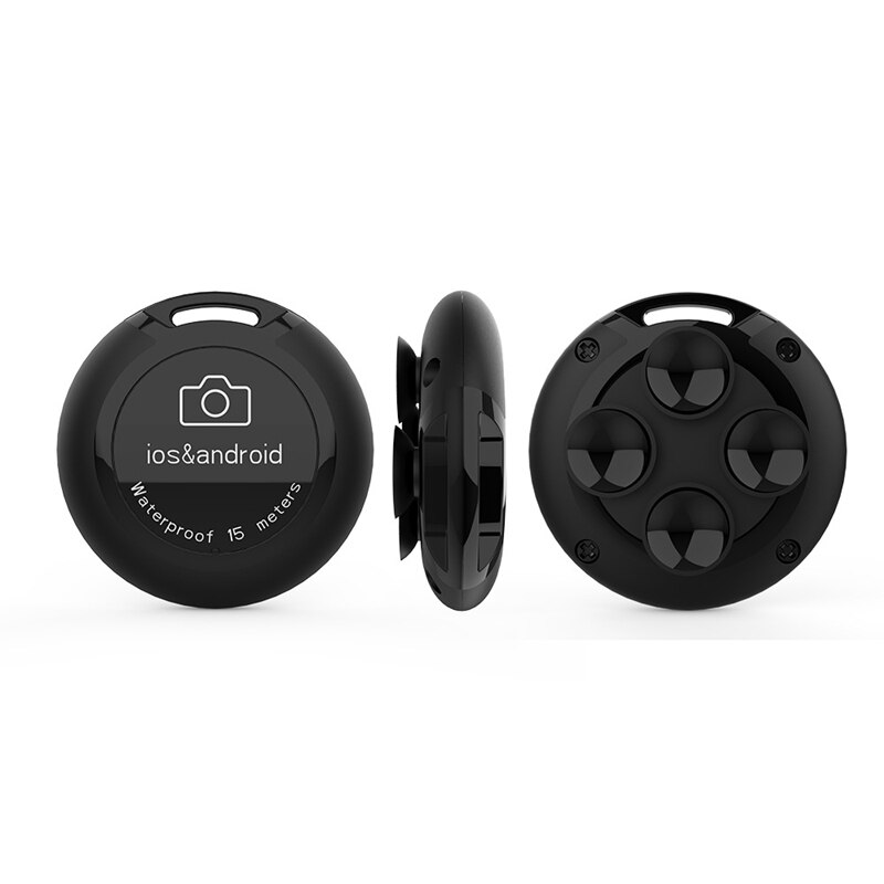 Universele Afstandsbediening Sluiter Clicker Draadloze Bluetooth Selfile Knop Controller Compatibel Voor Ios En Android