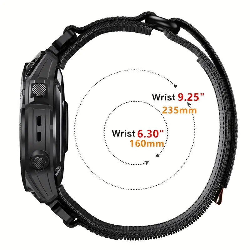 22mm 26mm Nylon Quick Fit Strap para Garmin Fenix 7X 7 Pro Fenix 6X 6 5X 5Plus Tactix 7 Forerunner 965 955 Enduro 2 Loop Band