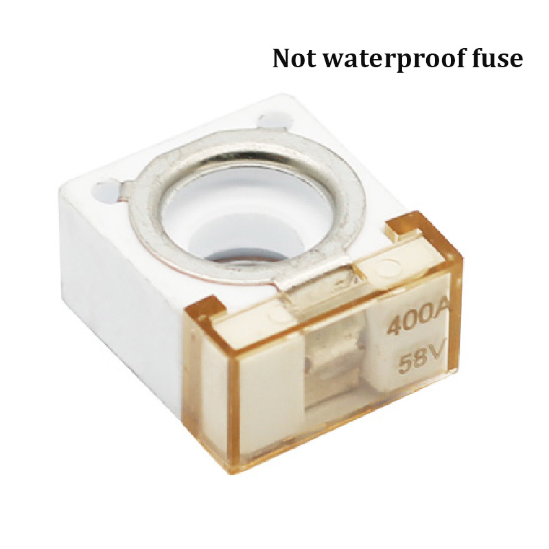 1 PCS Battery Terminal Series Fuse 125A 200A 250A Rated Battery Fuse Compatible with Boat Truck RV for Terminal Fuse Box CBBF-MB: WHITE / 0.2A