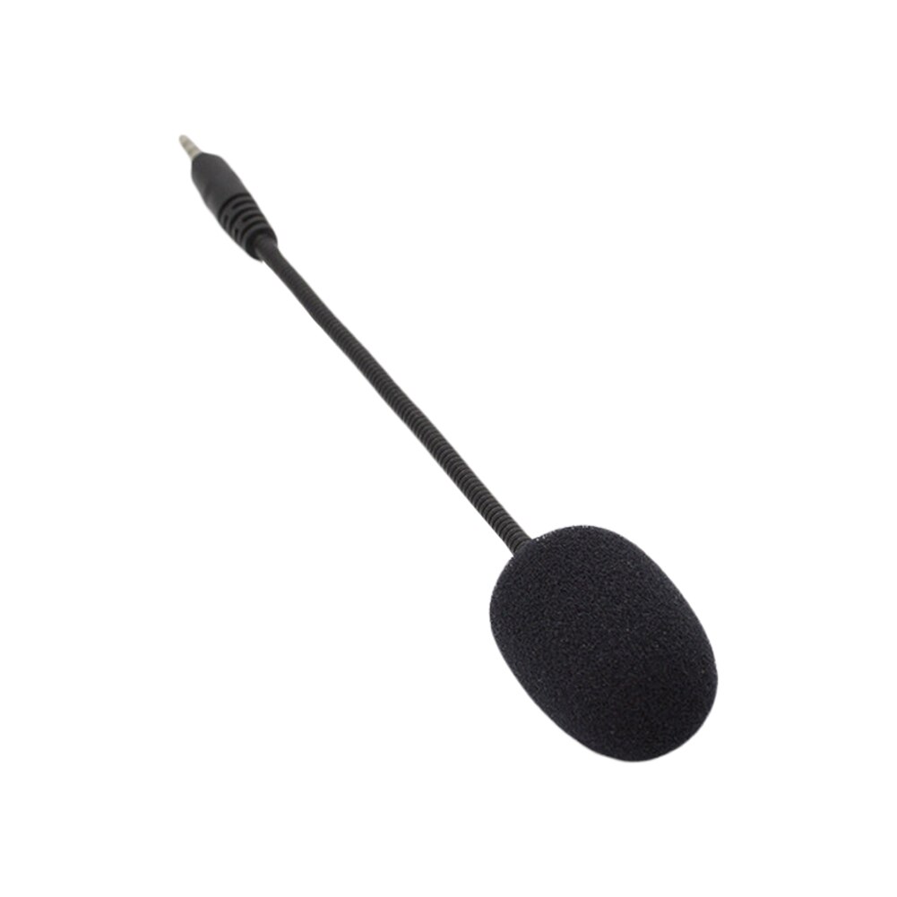 Mobile Phone External Microphone 3.5mm Plug Mobile Game Intercom Live Singing Radio Mini Microphone For Mobile Phone PC Laptop