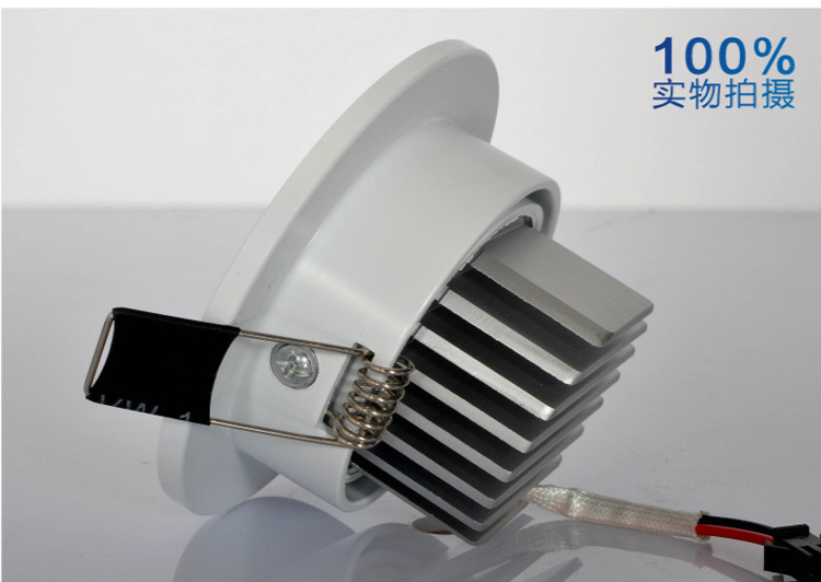 Dimmable LED Downlight 3W 5W 7W Spot LED DownLights Dimmable cob LED Spot Recessed down lights for living room 110v 220v