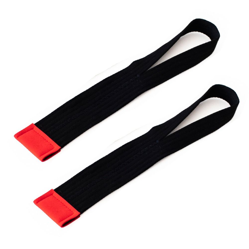 1 Pair Cotton Lifting Straps Wear-resistant Adjustable Fitness Wrist Wraps Durable Non-slip Deadlift Fitness Straps Build Muscle