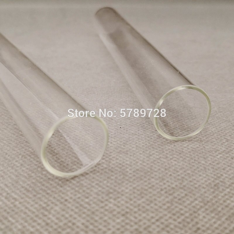 50 unids/lote 20x150mm Tubo de ensayo de fondo plano de vidrio transparente con tapón de corcho, recipiente de reacción de vidrio engrosado de laboratorio con boca plana