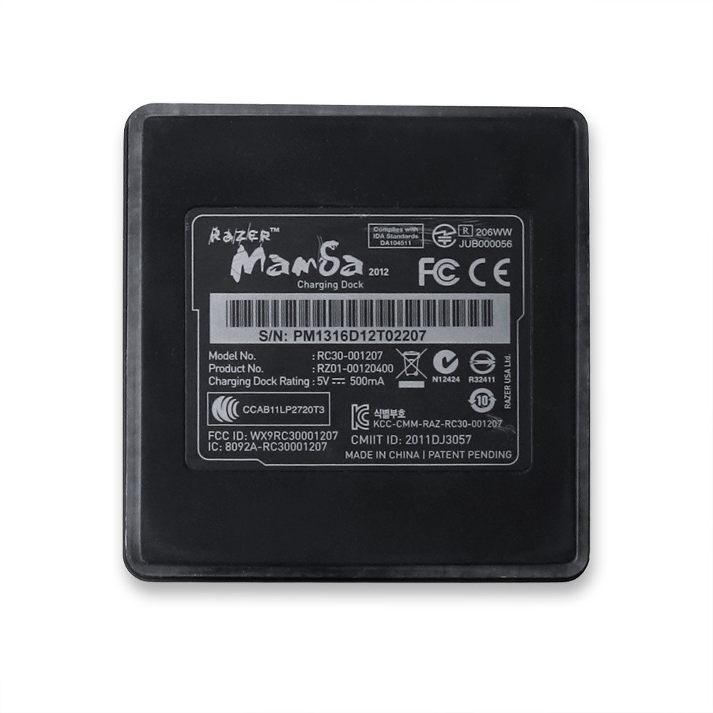 Mamba Razer 4G Mouse Charging Dock RC30-001207 RZ01-00120400