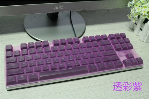 Keyboard Protection for Dalyou Mechanic Alloy Edition EK815 Keyboard EK812 EK820 EK807 EK810 Dustproof Keyboard Protective Film: 87-key-type3