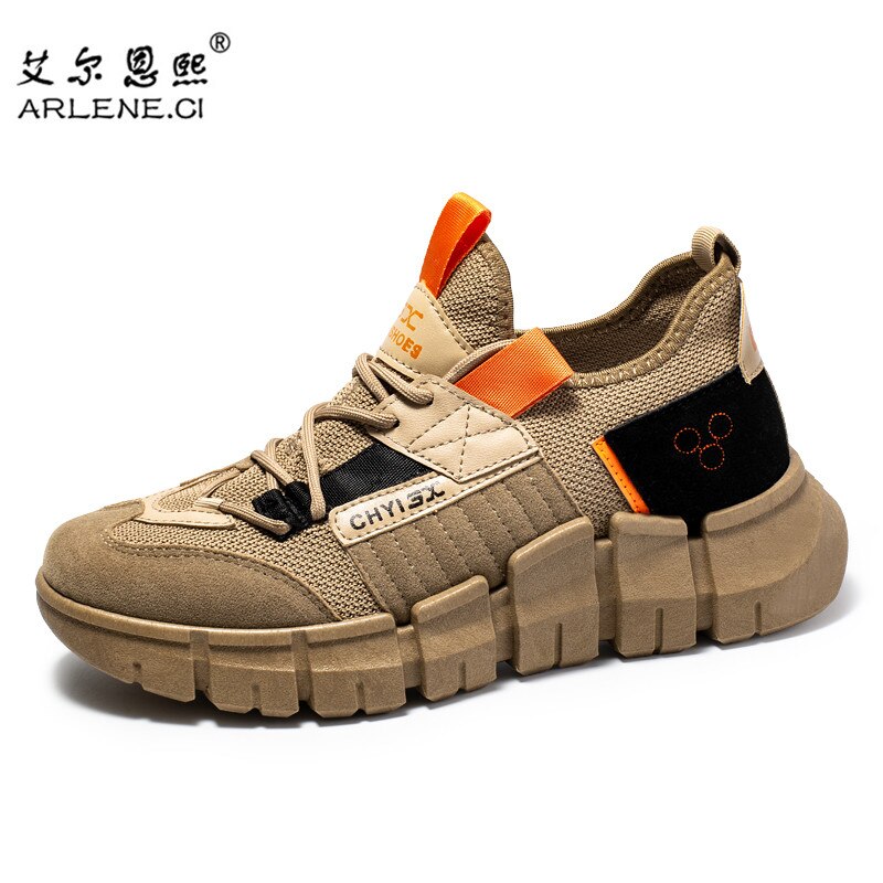 Basket Homme nouveaux hommes Tennis chaussures respirant épais baskets Fitness Sport mâle Air maille chaussures Tenis Masculino