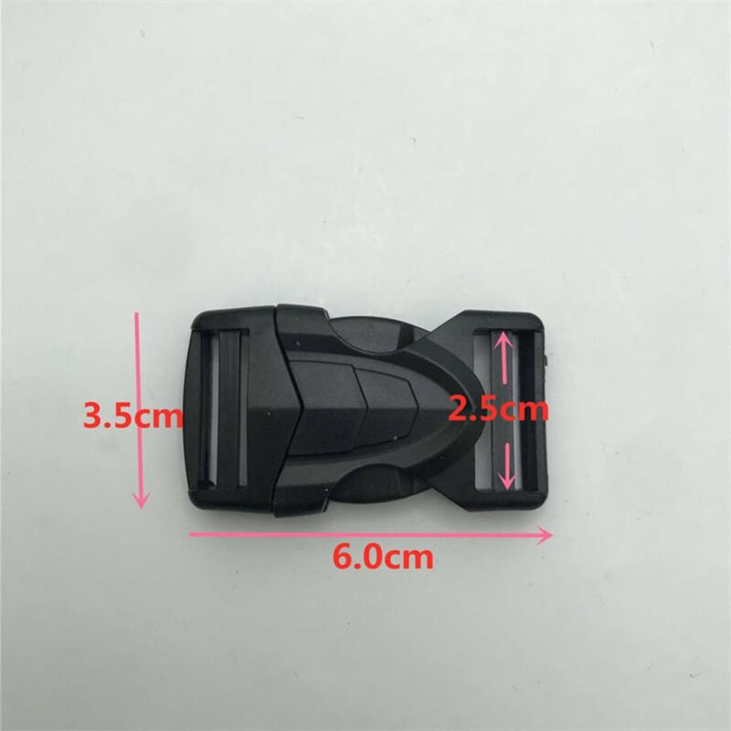 6pcs/lot Backpack Hasps &amp; Locks Plastic Hasps Travel Backpack Straps Accessories Student Bag Suspender Strap Buckle E12015