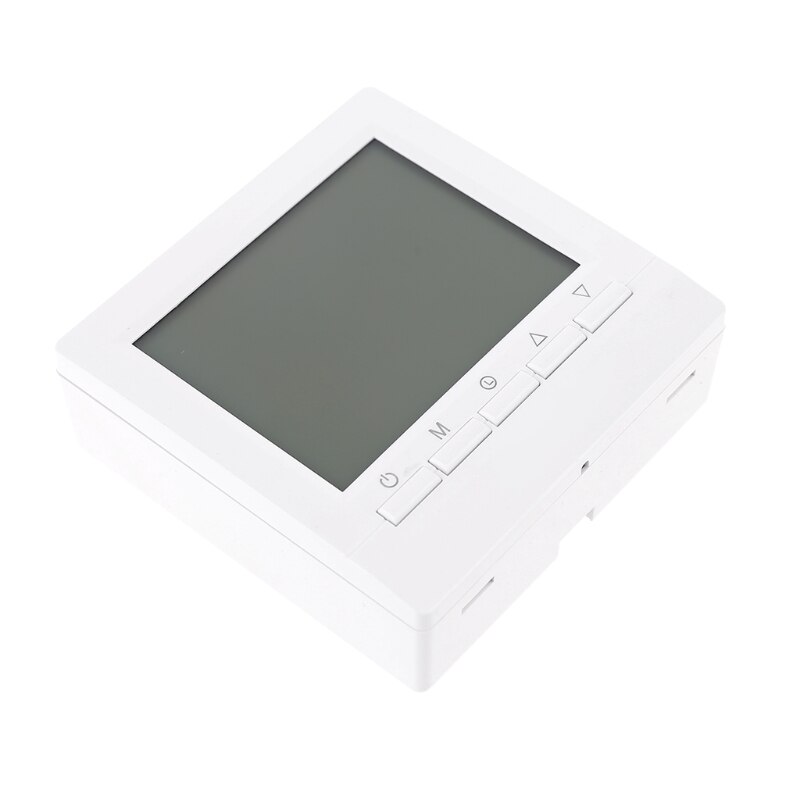 LCD Gas Boiler Thermostat 3A Weekly Programmable Room Heating Wall Mount Temperature Controller 86x86mm ME83L Q84D