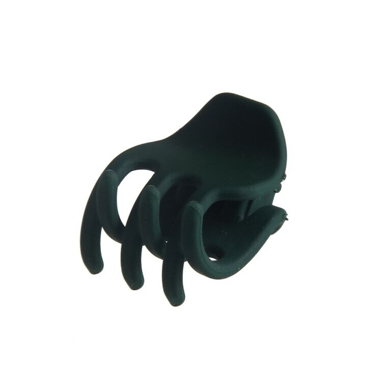 Pinzas para el pelo de cangrejo para niña y mujer, accesorios para el cabello, 5 unids/lote: Verde