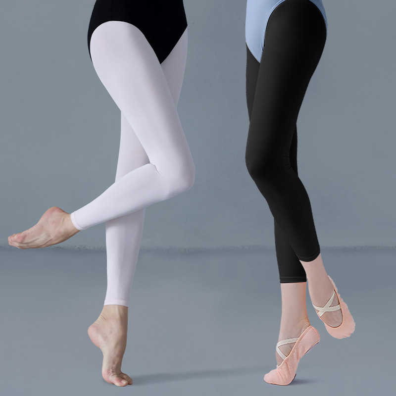 Chaussettes de danse pour femmes adultes, Leggings de pratique de danse, bas de Ballet d'été, neuf pantalons, collants de danse