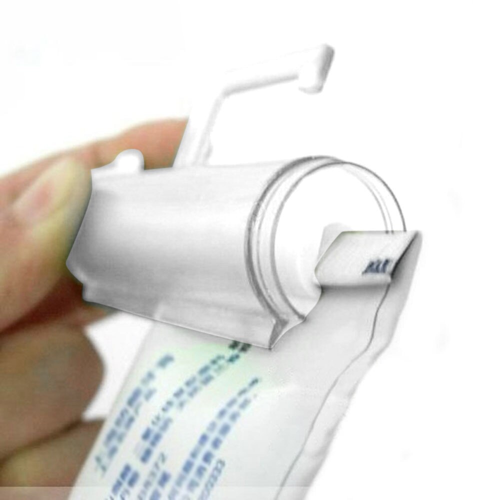 Rolling Squeezer Toothpaste Dispenser Tube Suction Cup Hanger For Bathroom Mar04