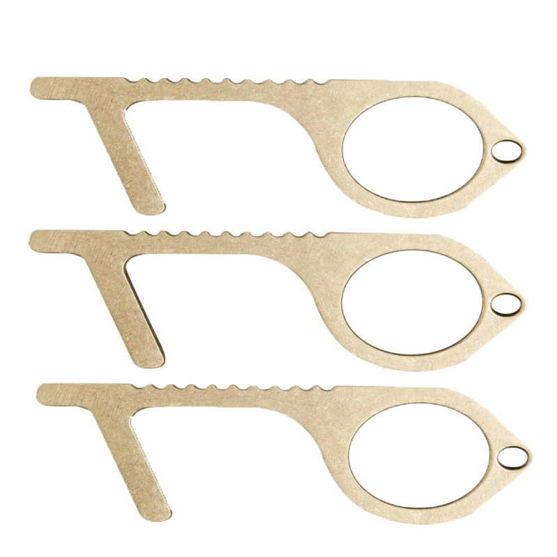 5 Pcs Door Opener Handle No Touch Open Door Assistant Portable Anti-Contact Elevator Press Tool Door Handle safety Contactless: 3pcs