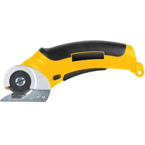 Electric Scissors Rechargeable Cordless Electric Cutter Shear For Cardboard Leather Fabric Scrapbook Carpet Electric Rotary Cutt: Silver