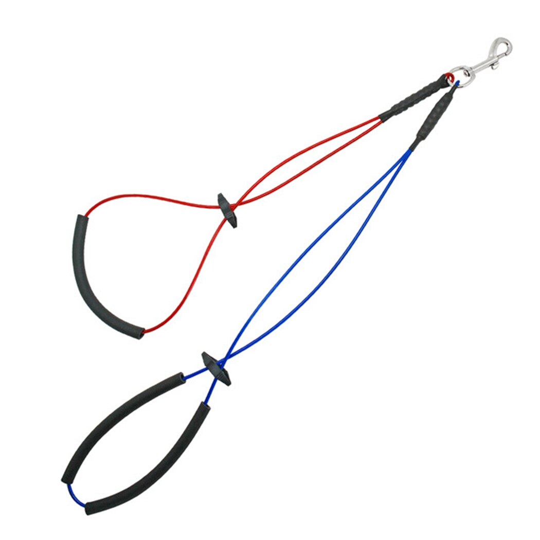 Bijtvaste stalen draad huisdier heuphouder hondentrimmer lus armbevestiging voor kleine grote honden zachte rubberen gevoerde lijn