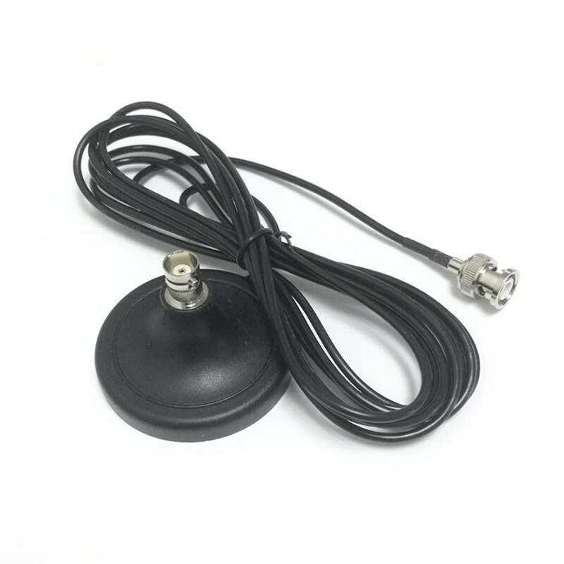 Wireless Antenna Base Microphone Antenna Base with Magnet 3 Meter Rg174 Cable Bnc Male Aerial: Default Title