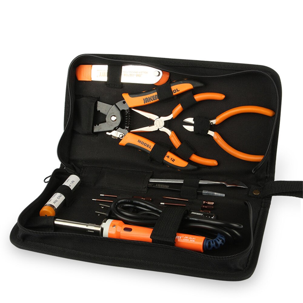 DIY modified maintenance kit 14pcs/set Portable LAN Network Repair Tool Aircraft model Utp Cable Tester AND Plier Crimp Crimper