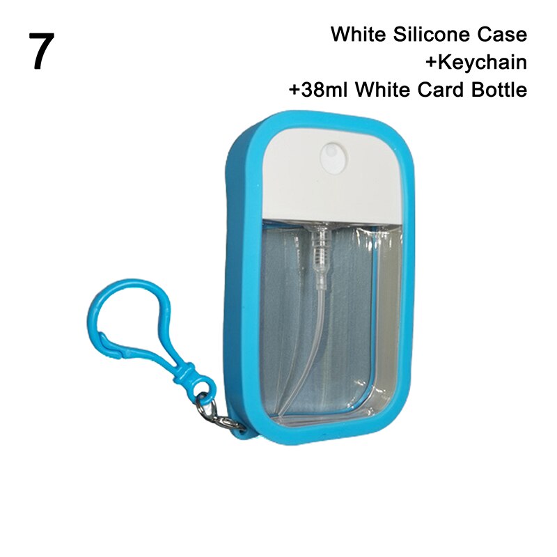 38ML Portable Keychains Card Spray Dispenser Bottle High Pressure Alcohol Disinfectant Mist Spray Bottle