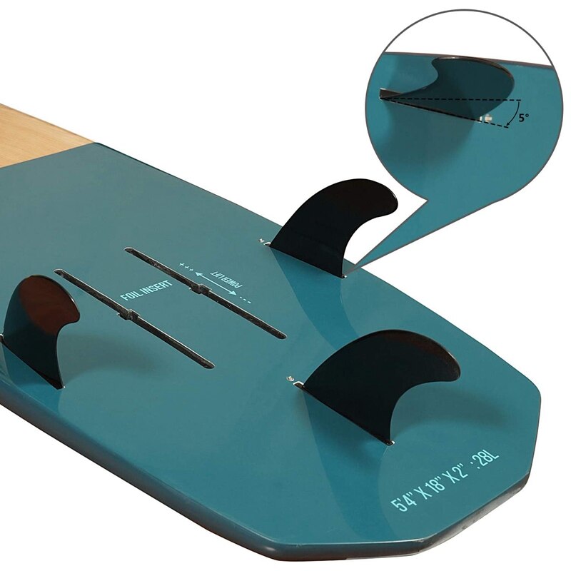 Elos -3 -teiliges surfbrett-finnen-set, softtop-surfbrett-finnen, schaumstoff-surfbrett-zubehör für surfbegeisterte