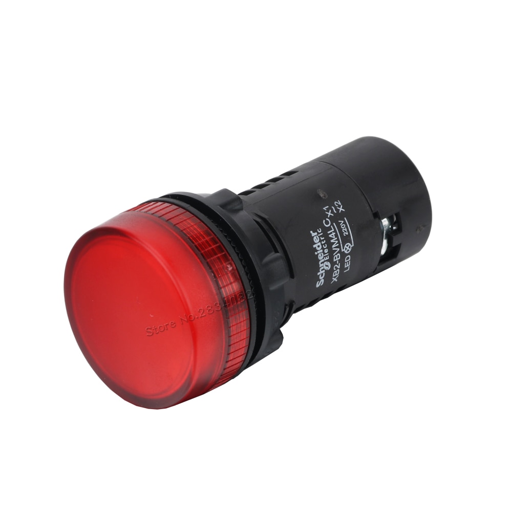 22mm LED Light Lamp Indicator Pilot Lamp Panel XB2-BVM4LC 220V Schneider
