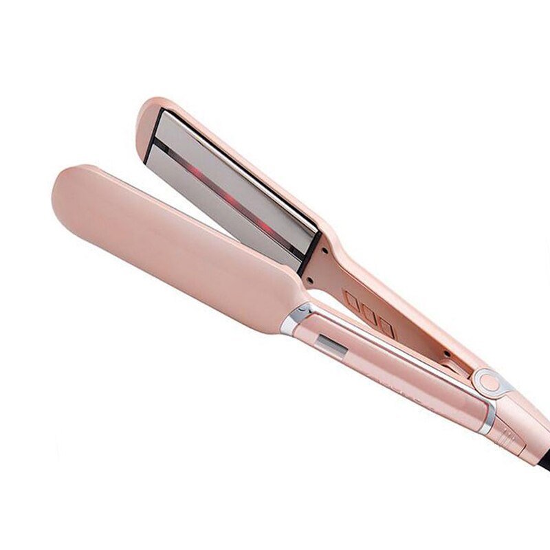 Infrared Hair Straightener Flat Iron Hair Straightening Iron Plank Crimper Tongs Styler Corrugated Curling Iron