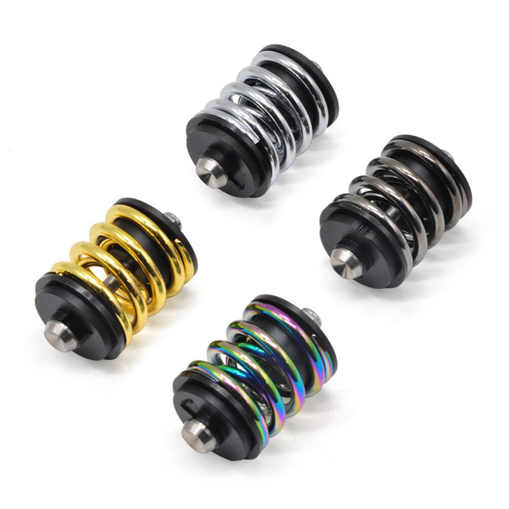 Suspensión de resorte para bicicleta, amortiguador trasero, varilla de tornillo de titanio plegable para Brompton 3Sixty