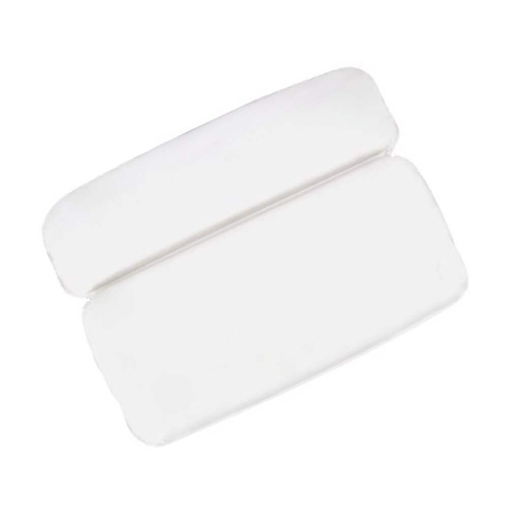 Waterproof PU Bath Cushion Bath Pillow with Strong Suction Cups for Recovery in Home Spa Bathing Pillow: Default Title