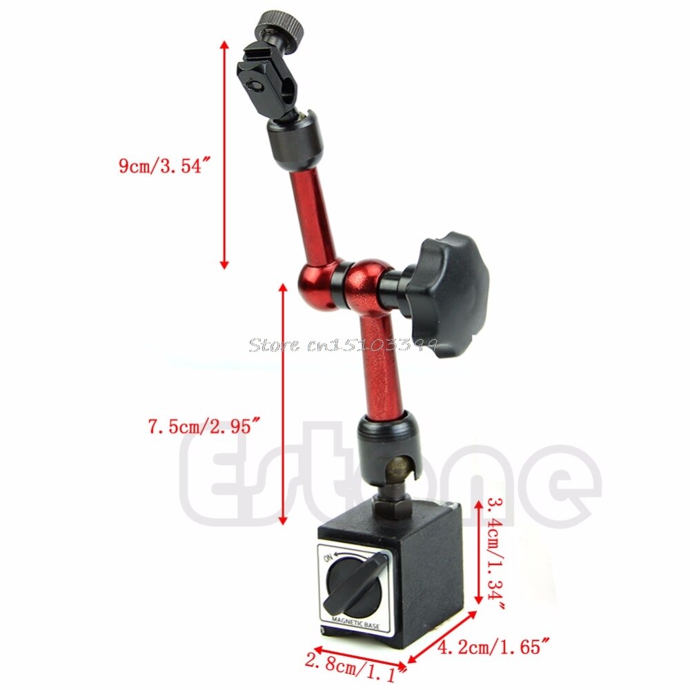 Universal fleksibel magnetisk base holder til måleur test indikator værktøj  g08 engros
