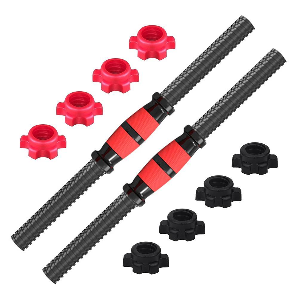 Dumbbell Bar Handle Strength Training Bar With Spinlock Collar Strength Training Workout Dumbbell Bar Fitness Equipment Dumbbell