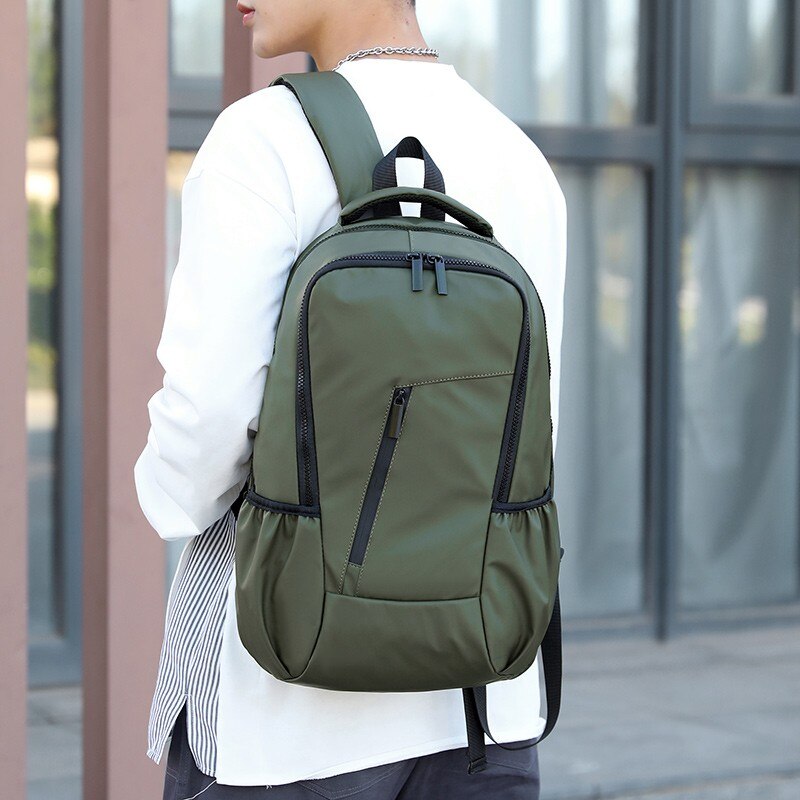 Waterdichte nylon herenrugzak 15.6 inch laptoprugzakken heren schooltassen lichtgewicht rugzak mochila
