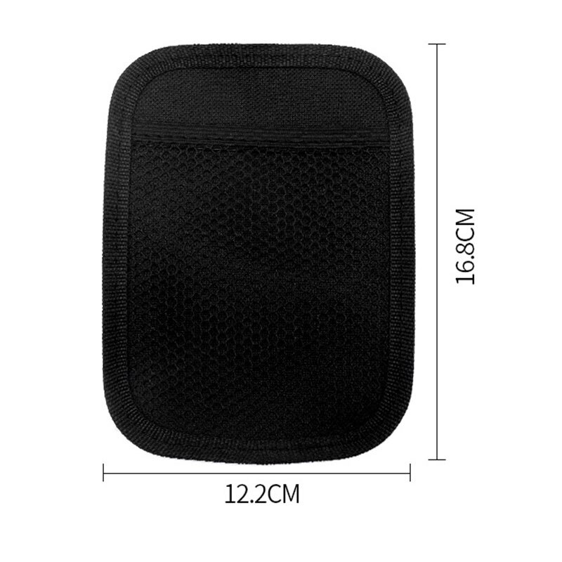 Car Storage Bag Stick-up Mesh Net Storage Bag Phone Holder Organizer Dashboard Seat Back Organizer Auto Interior Accessories: S