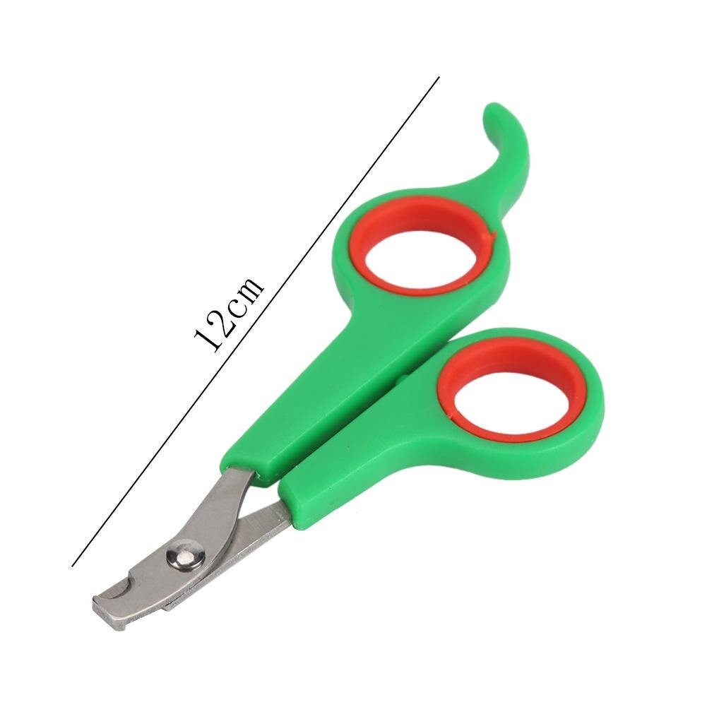 Pet Nail Toe Clipper Scissors Dog Cat Claw Grooming Trimmer Pet Nail Toe Clippers Animal Claws Scissor Stainless Steel Cut: Green