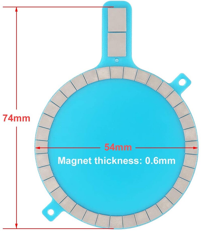 Circle Strong Magnetic Wireless Charger Charging Magnet Macsafe Sticker for IPhone 13 12 11 Pro Max Mini Magsafing Accessories