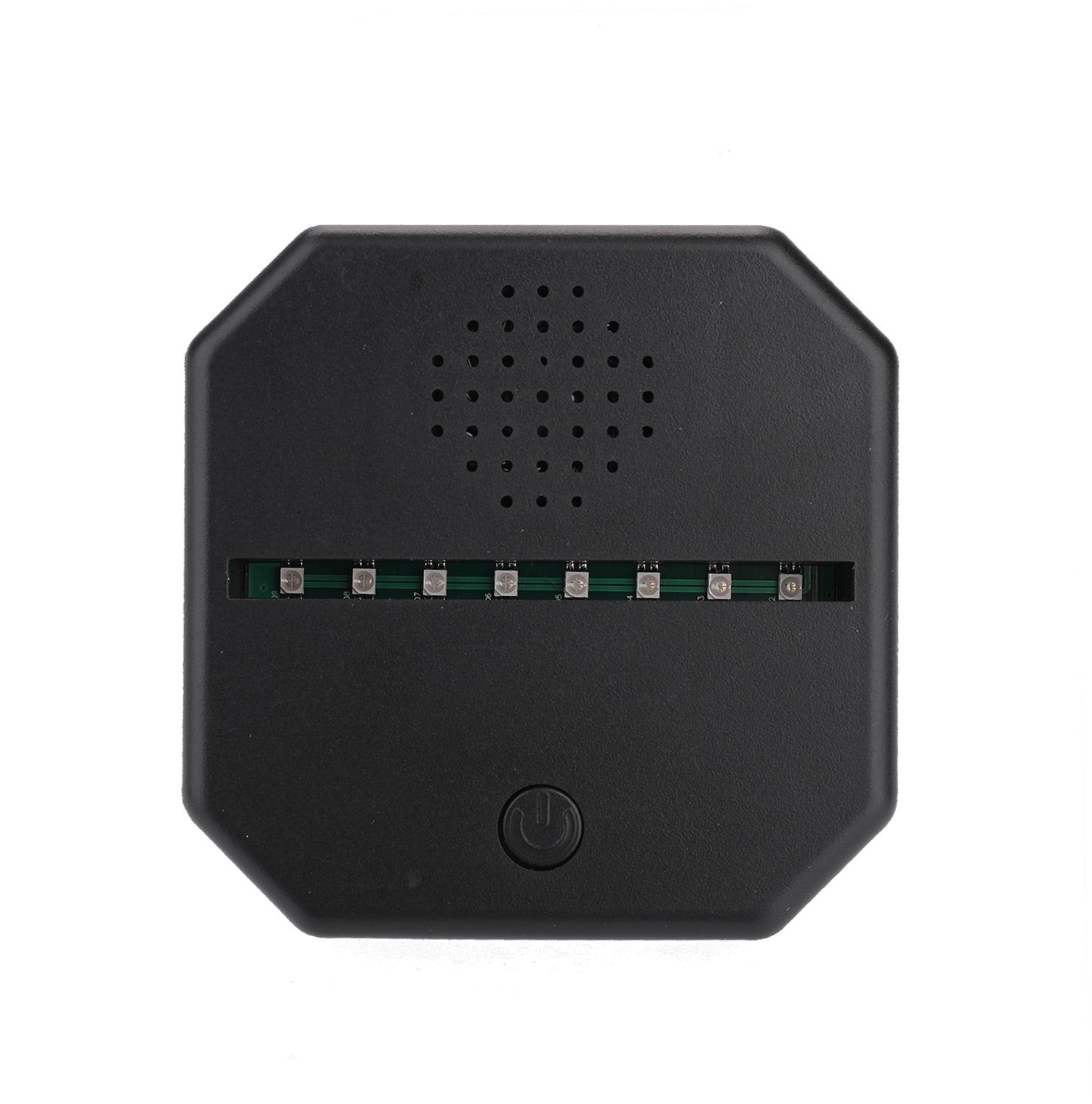 1/2/5/10 stk 3d musik buletooth akryl lampe base genopladelig natlys fjernbetjening berørbar usb lysende lampda udskiftning