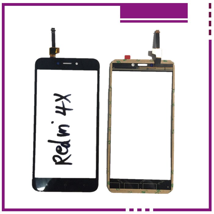 Touchglass tela de toque móvel para xiaomi redmi 4x tela de toque digitador vidro do painel sensor