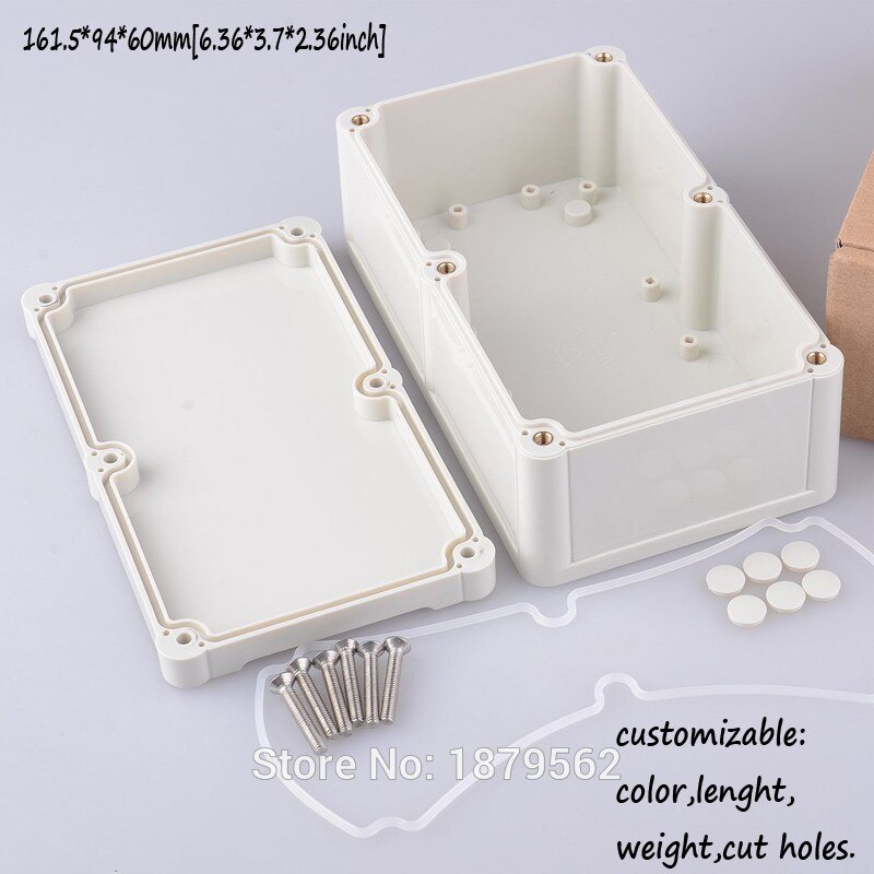 Wasserdichte Anschlussdose Aus Kunststoff – 263x185x95 Mm, IP65, Für Elektroinstallationen