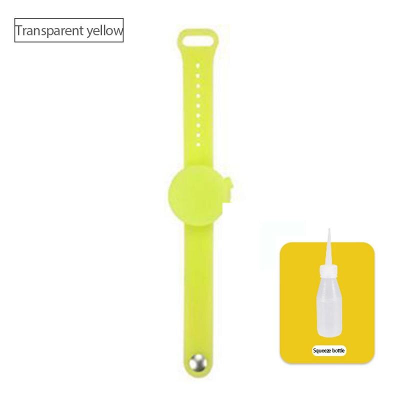 Hand Sanitizer Disinfectant Silicone Bracelet Durable Wristband Hand Sanitizer Bracelet For Children With Soap Dispenser Cocina: Chocolate
