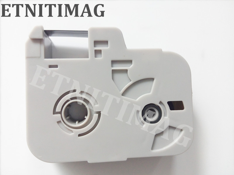 1 Roll Originele BIOVIN Inkt Lint RS-80B (Zwart Of Wit) inktpatronen Voor kabel ID printer, tube printer draad marker S650E S700E