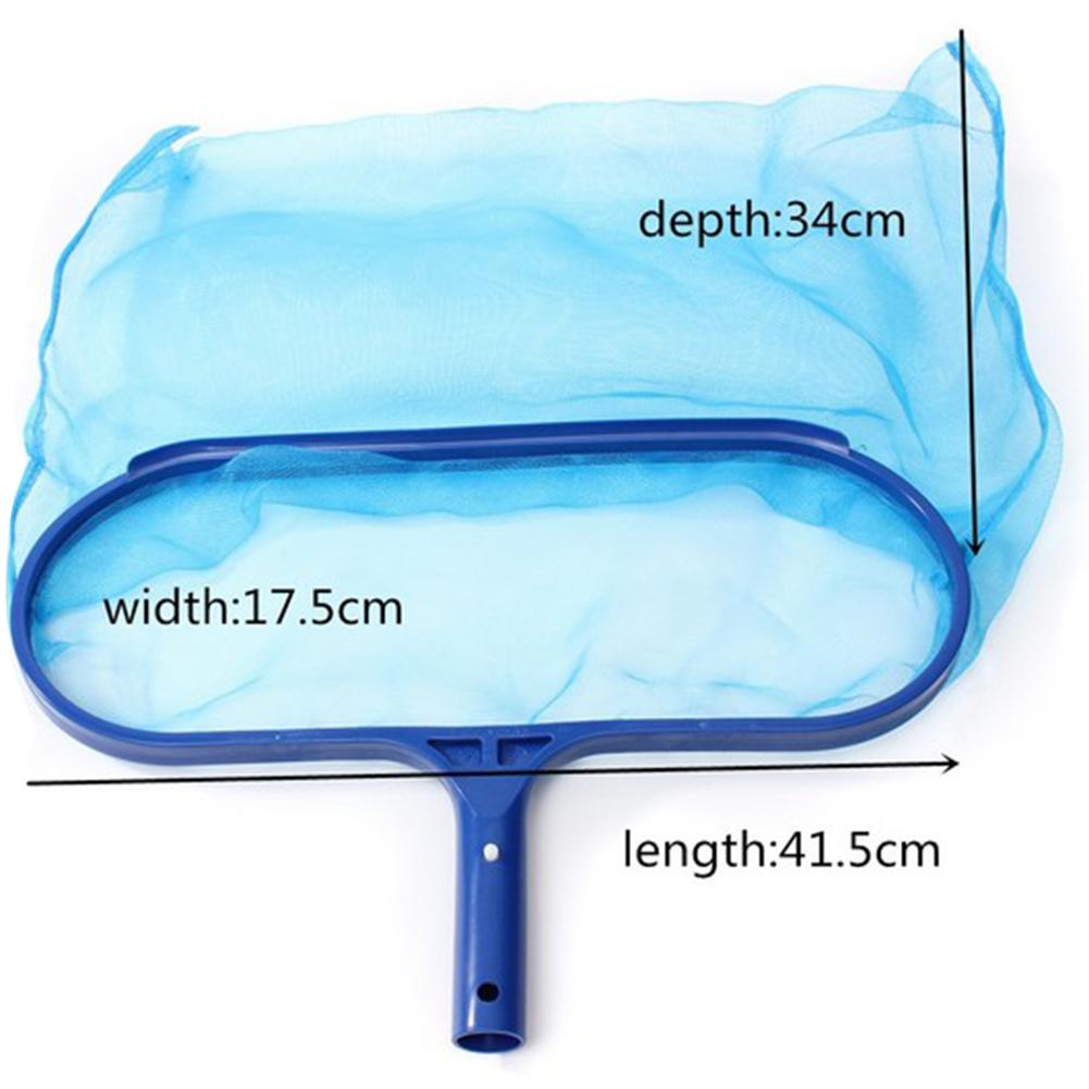 Portable Swimming Pool Cleaning Net Telescopic Pole Leaf Skimmer Net Aquarium Rescue Pool Cleaning Mesh Tool: Skimmer C