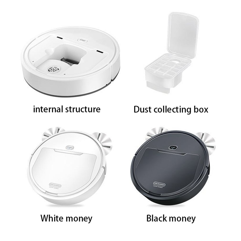 3in1 Sweeping Robot Clean Intelligent Home Vacuum Cleaner Household Automatic Sweeping Dust Tool Smart Sweeper