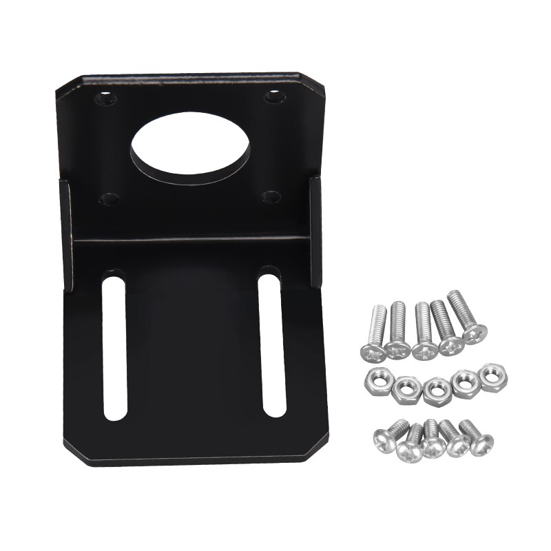 MEGA Stepper Motor NEMA 23 17 Mounting L Bracket 42step Motor Bracket Mount Fixed Support Plate Shelf 3D Printer Part 57mm 42mm: 57 Bracket addScrews