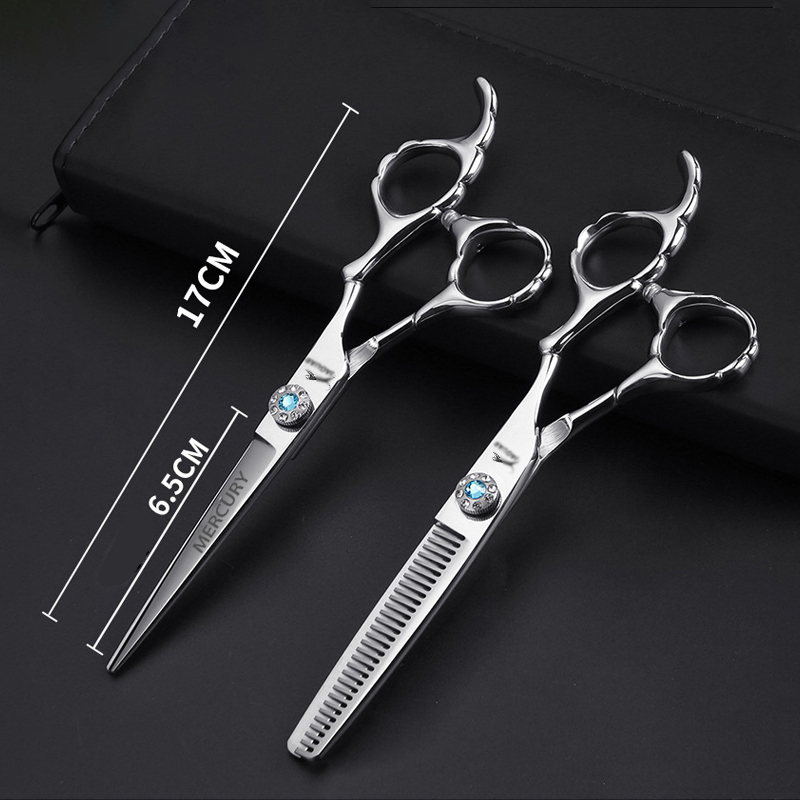 5.5 & 6 inch kappersschaar, knip- en uitdunschaar, kappersschaar, gereedschap voor de salon, barbierschaar