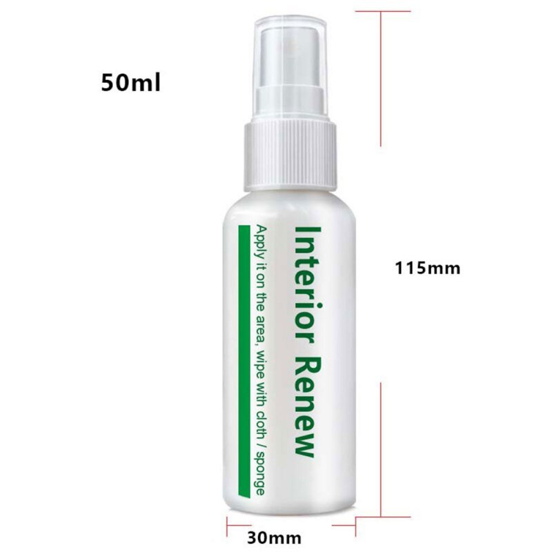 Renare renoverare instrumentpanel beläggning reparationsmedel plastdelar regummeringsmedel invändigt underhåll: 50ml