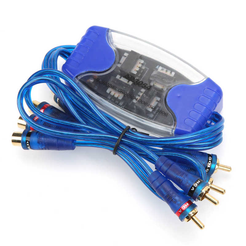 RCA Noise Filter Ground Loop Ground Loop Isolator for Automotive