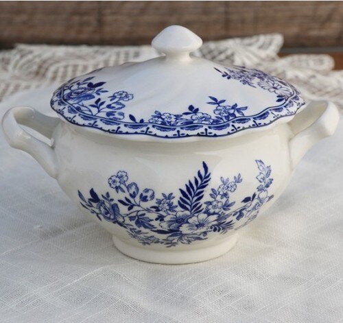 Juego de tazas de té con flores porcelana China taza de café Royal Bone China taza de té Vintage platillo con bandeja Copos copa de verano AC50BD: Style2