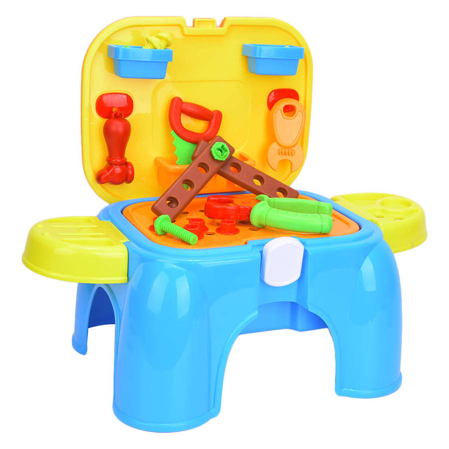 Simulation Repair Kit Storage Baby Stool Educational Toys Pretend Play
