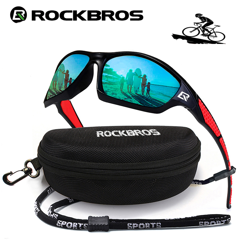 ROCKBROS Racefiets Zonnebril Mannen Vrouwen Grote Lenzen Fietsbril UV400 Bescherming Brillen Fietsbril Outdoor Sport