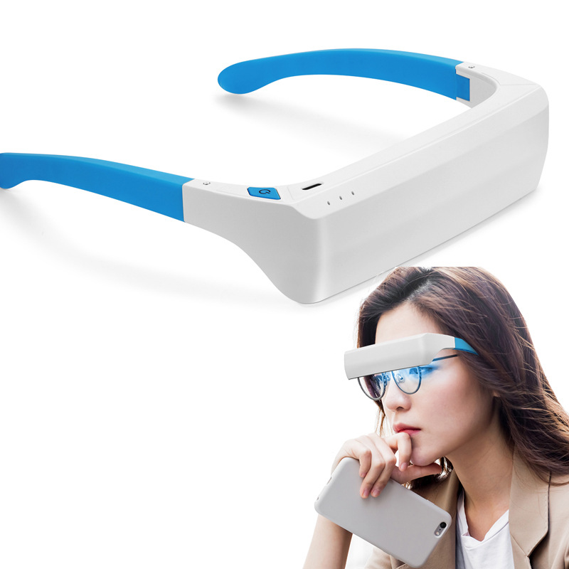 traurig Lichttherapielampe Depression Stimmungstherapiebrille tragbares LED-Licht Anti-Bewegungskrankheit traurig-Therapie Phototherapie-Brille
